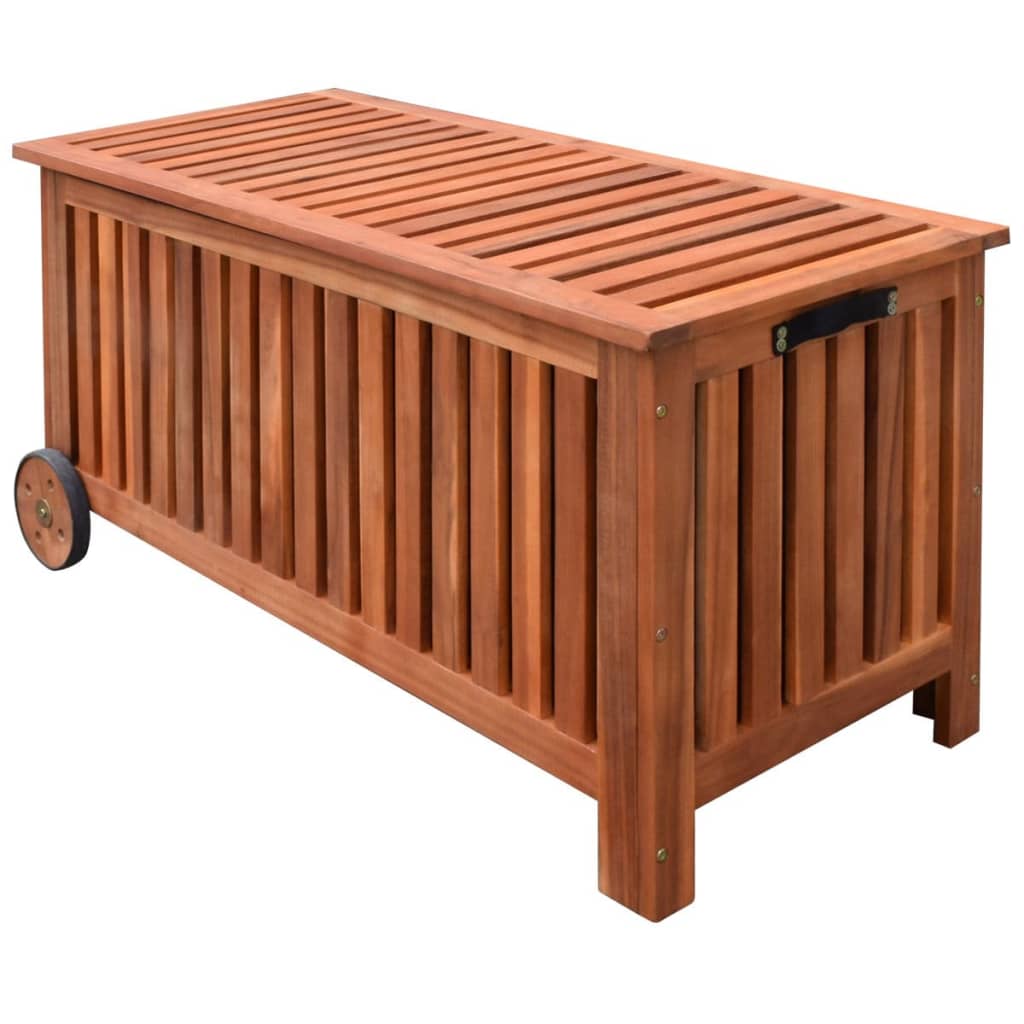 Garden Storage Box 118x52x58 cm Wood - Sid & Sam