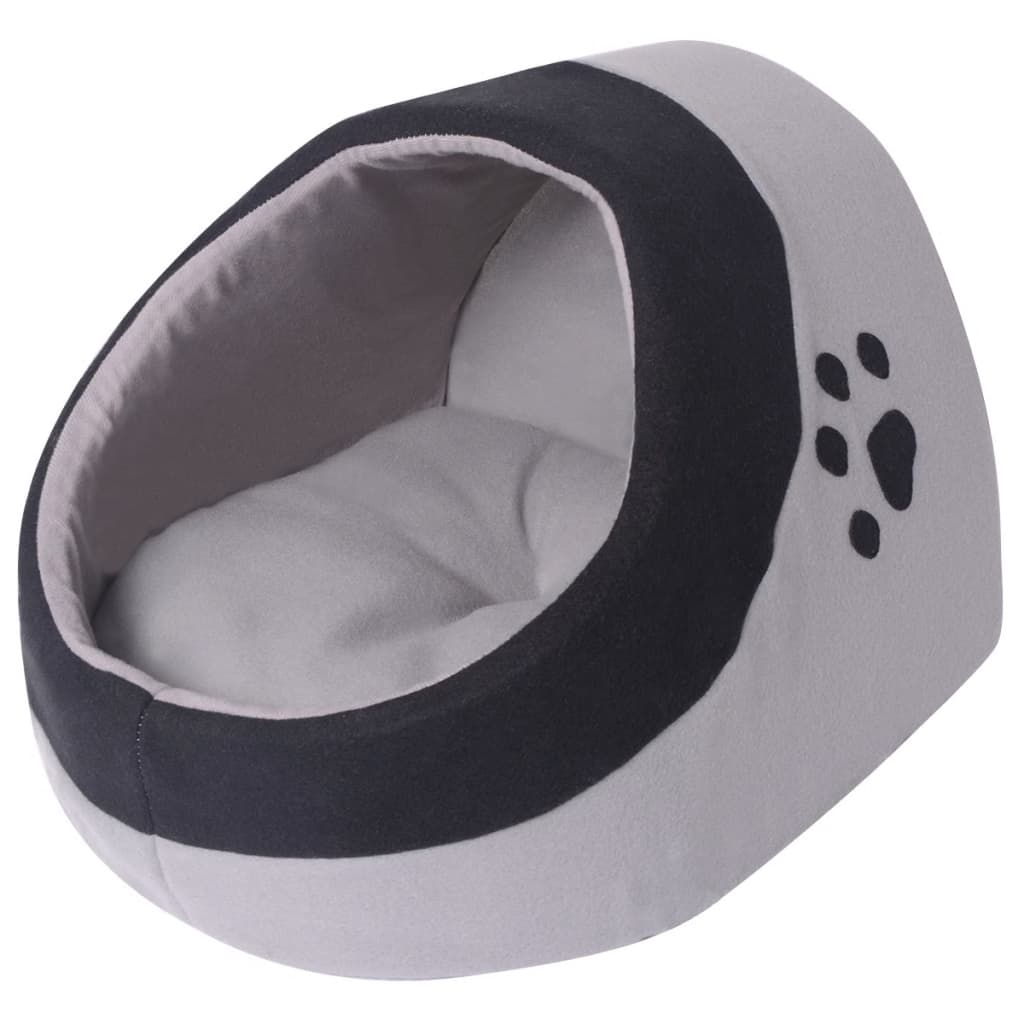 Cat Cubby Grey and Black L - Direct Imports
