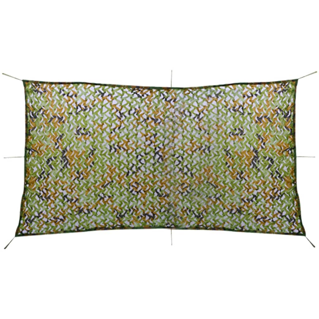 Camouflage Net with Storage Bag 1.5x3 m - Decor Base