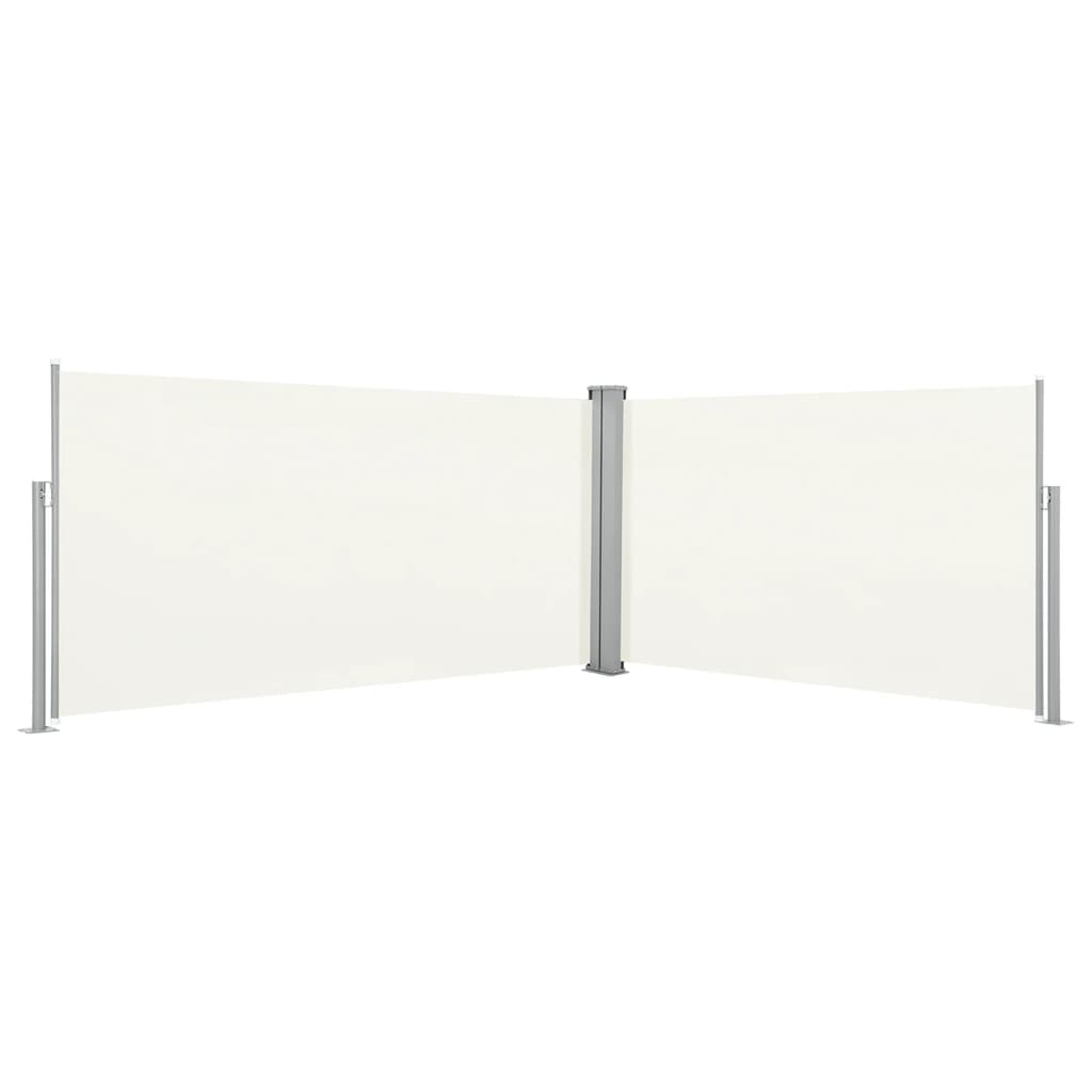 Retractable Side Awning 160x600 cm Cream - Unbeatable Bargains