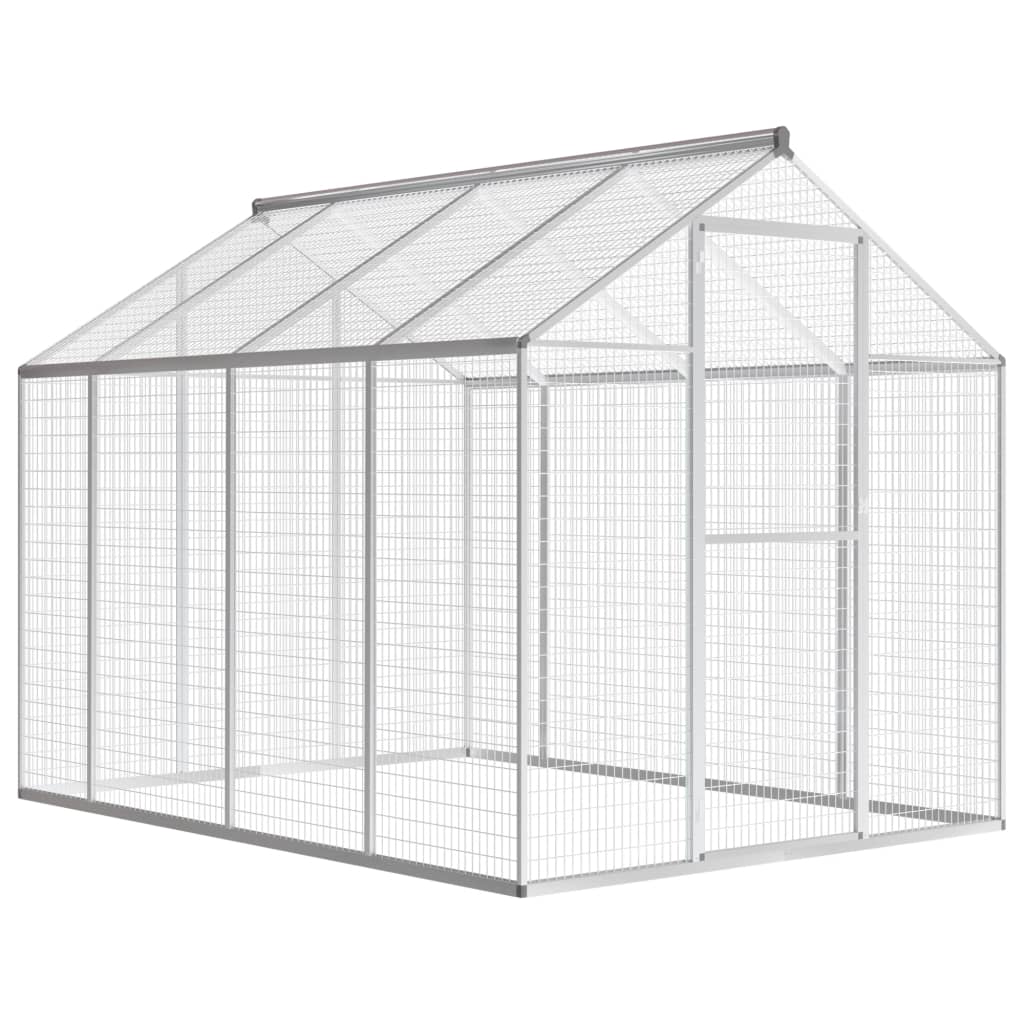 Outdoor Aviary Aluminium 178x242x192 cm - Sid & Sam