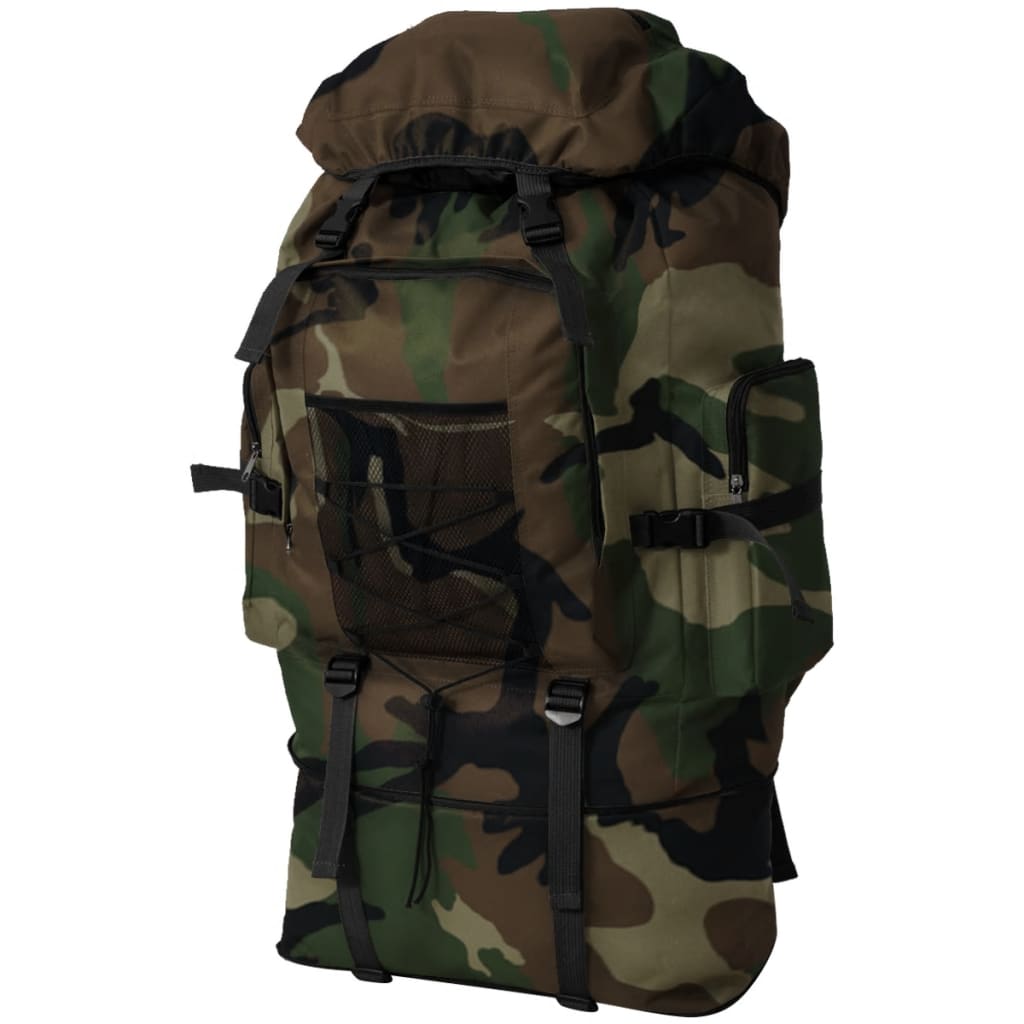 Army-Style Backpack XXL 100 L Camouflage - Casper Homes