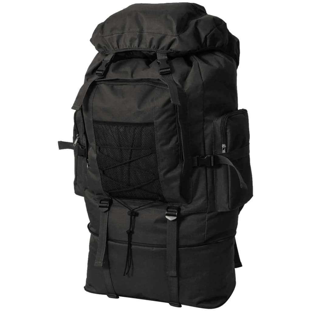 Army-Style Backpack XXL 100 L Black - Discount Dealers