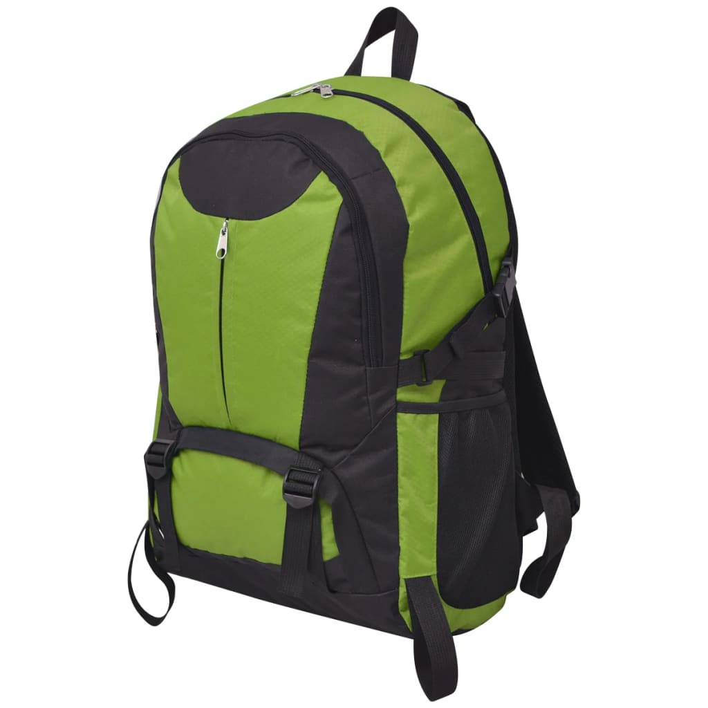 Hiking Backpack 40 L Black and Green - R and M Furniture