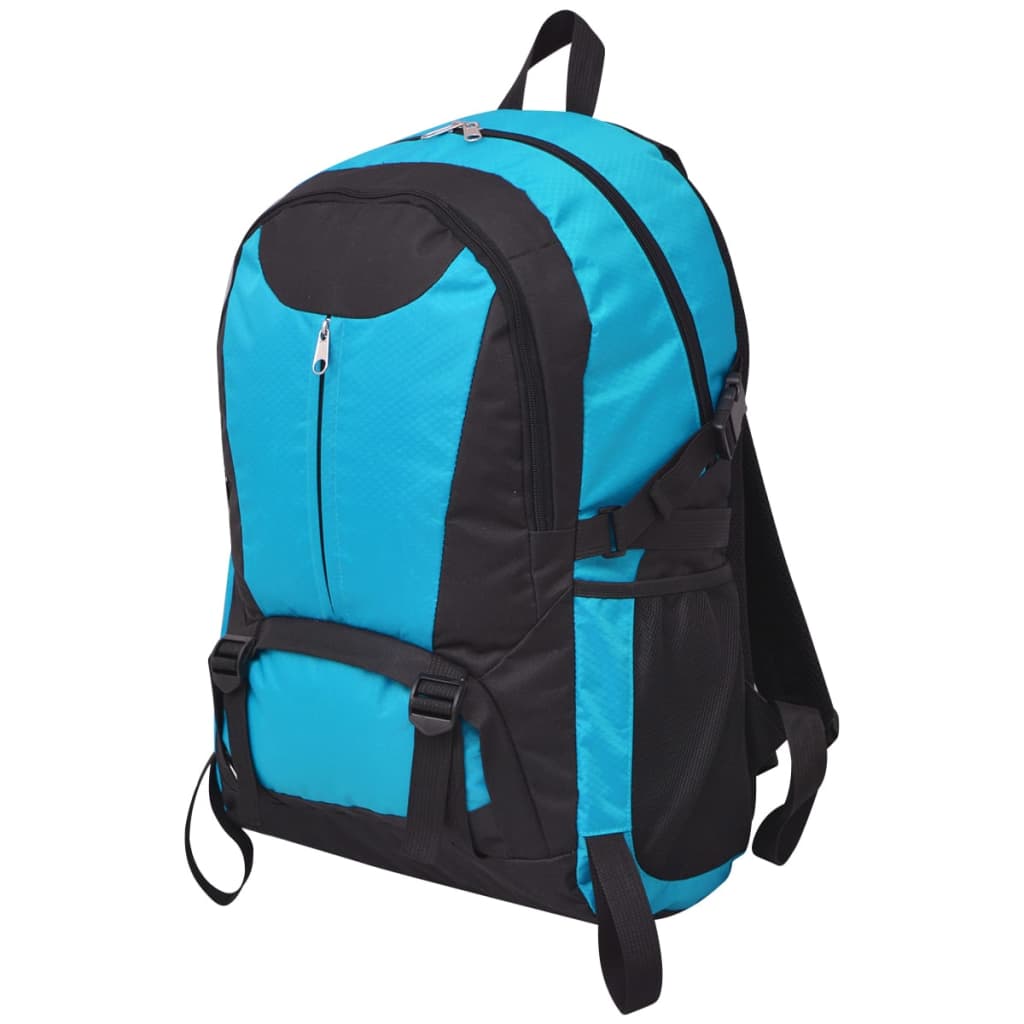 Hiking Backpack 40 L Black and Blue - Decor Base