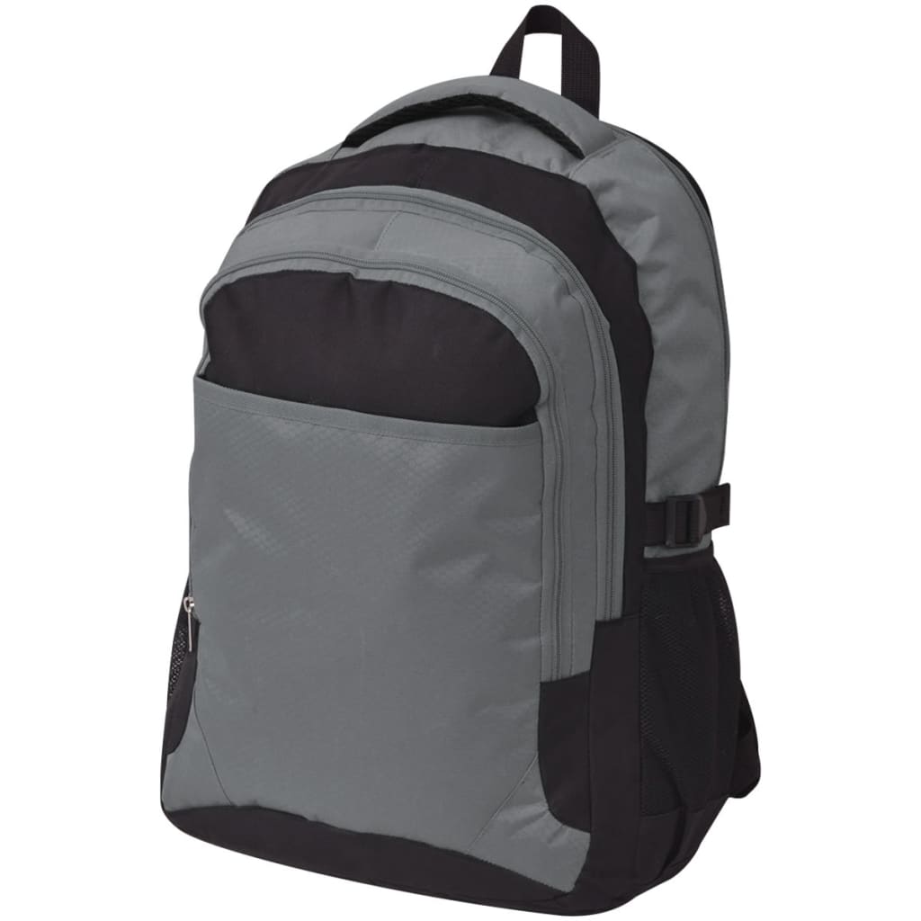 School Backpack 40 L Black and Grey - R and M Furniture