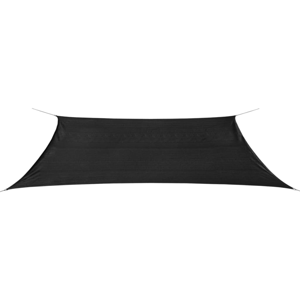 Sunshade Sail HDPE Rectangular 4x6 m Anthracite - Style and Chic