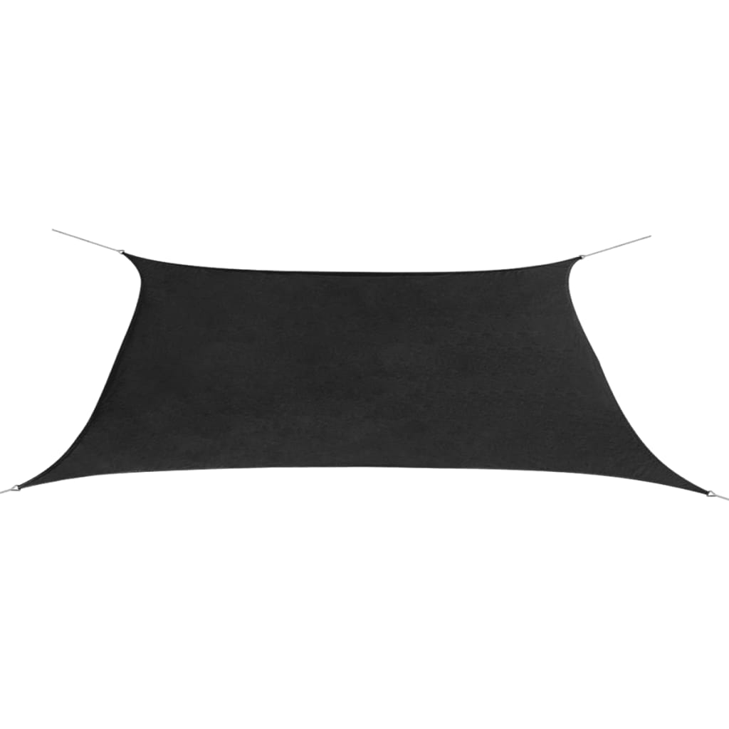 Sunshade Sail Oxford Fabric Rectangular 2x4 m Anthracite - R and M Furniture