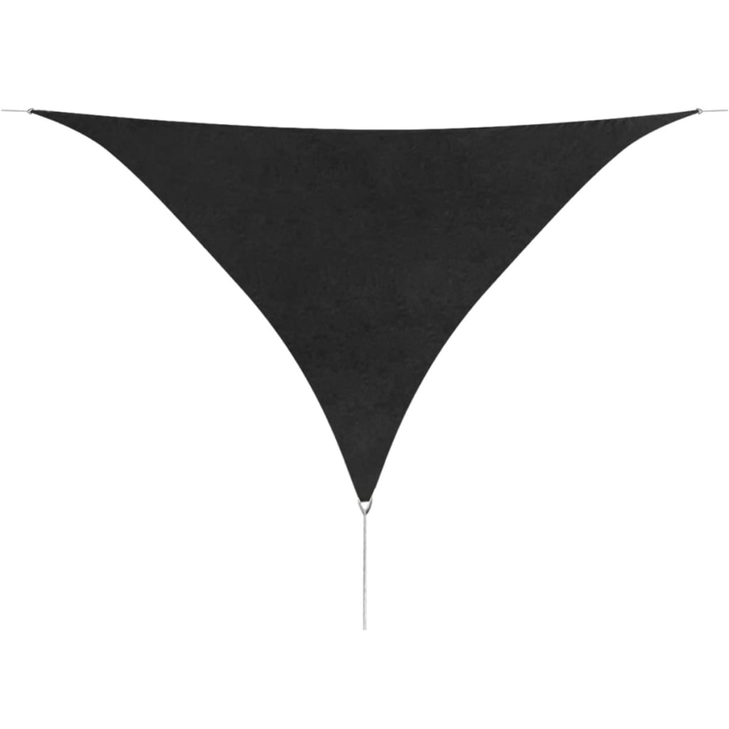 Sunshade Sail Oxford Fabric Triangular 3.6x3.6x3.6 m Anthracite - Decor Base