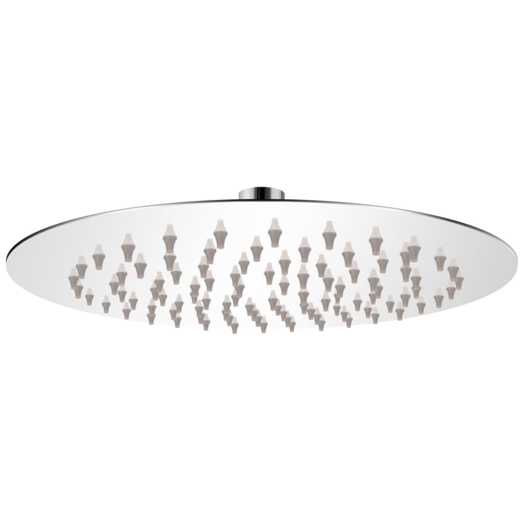 Rain Shower Head Stainless Steel 20 cm Round - Design Hut
