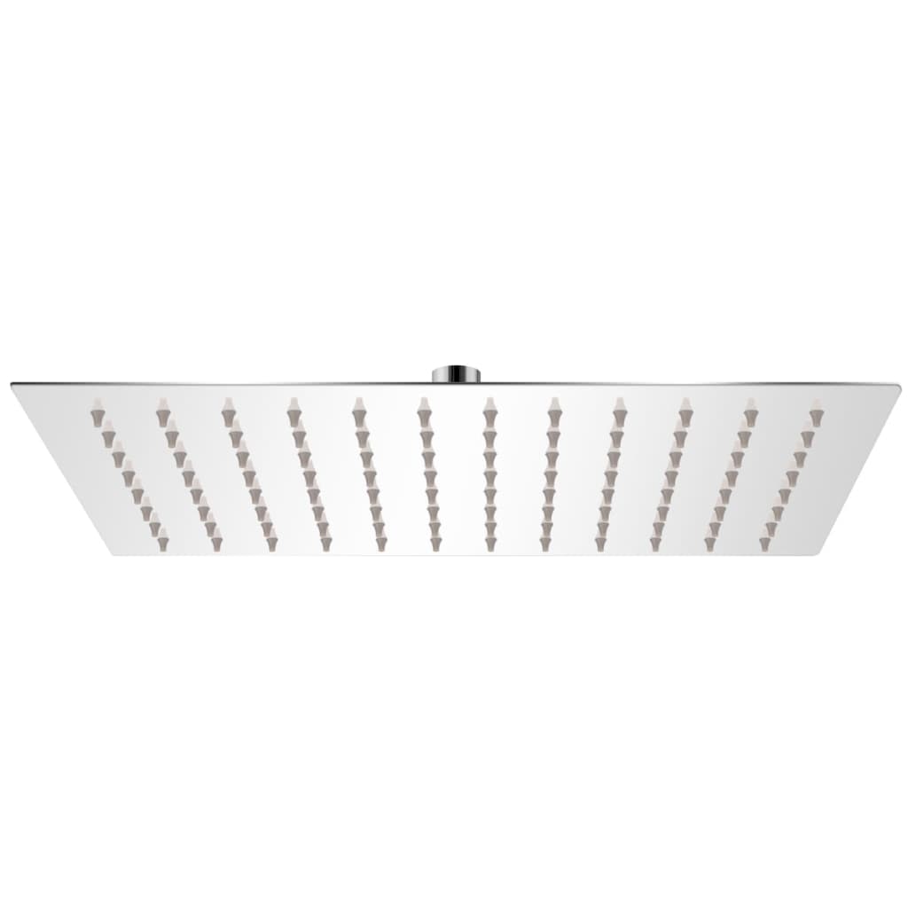 Rain Shower Head Stainless Steel 20x30 cm Rectangular - Decor Base