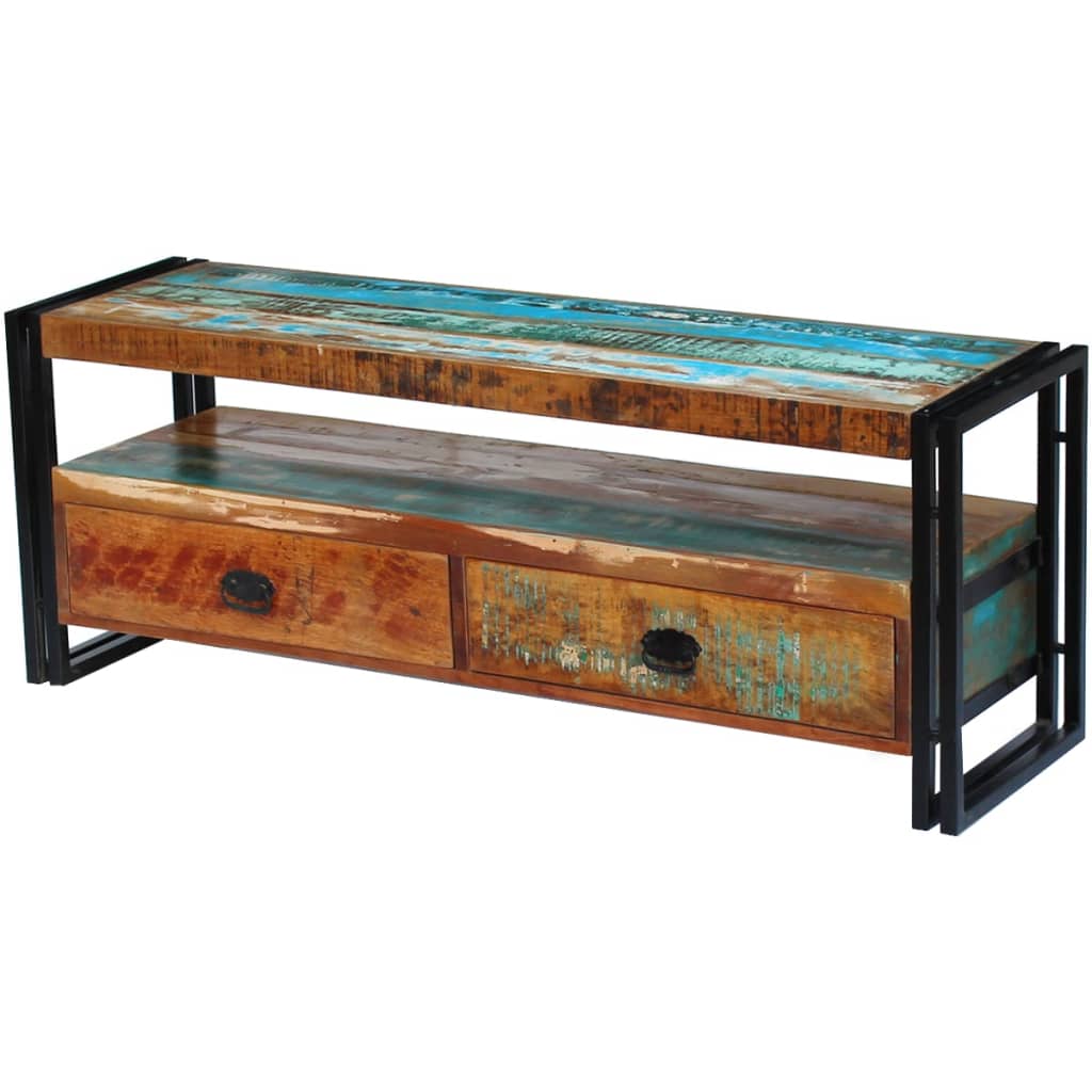 TV Cabinet Solid Reclaimed Wood - Millennium Furniture
