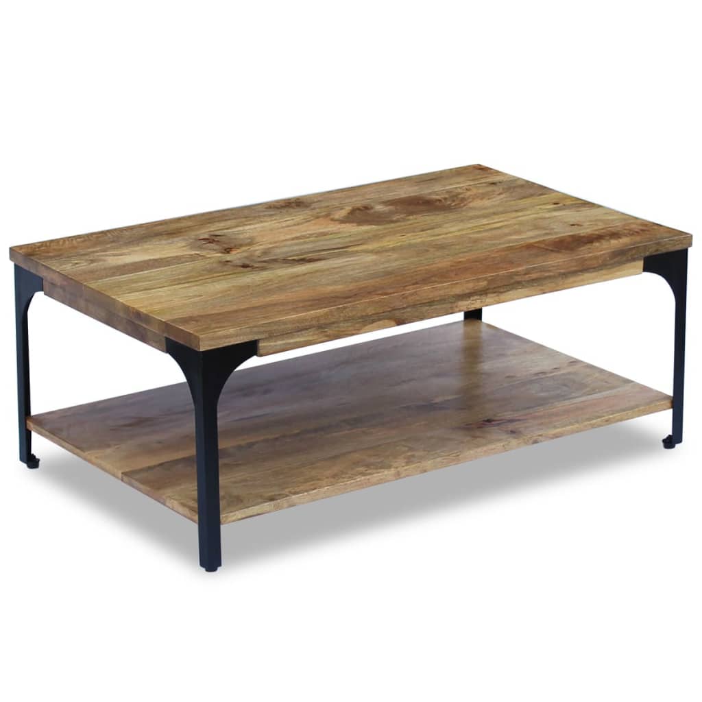 Coffee Table Mango Wood 100x60x38 cm - Brittle & Co