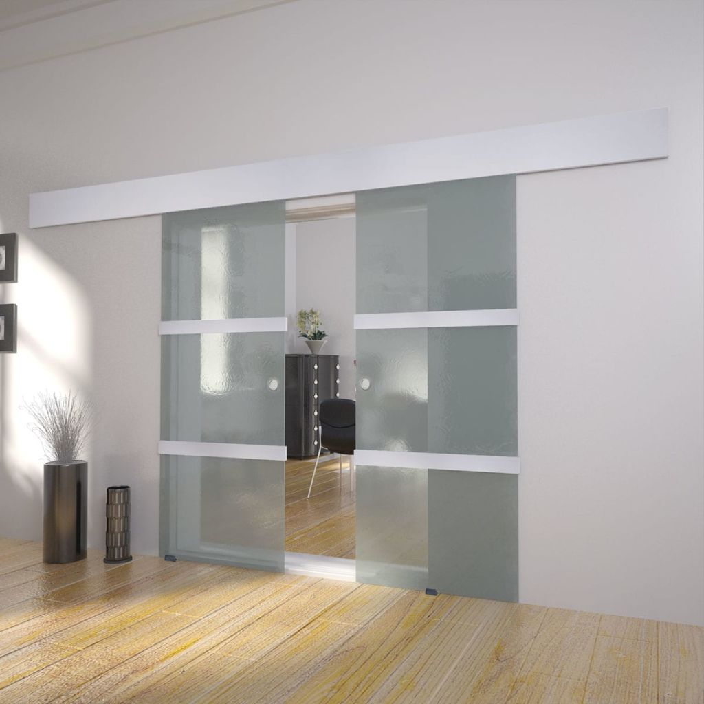 Double Sliding Door Glass - Casper Homes