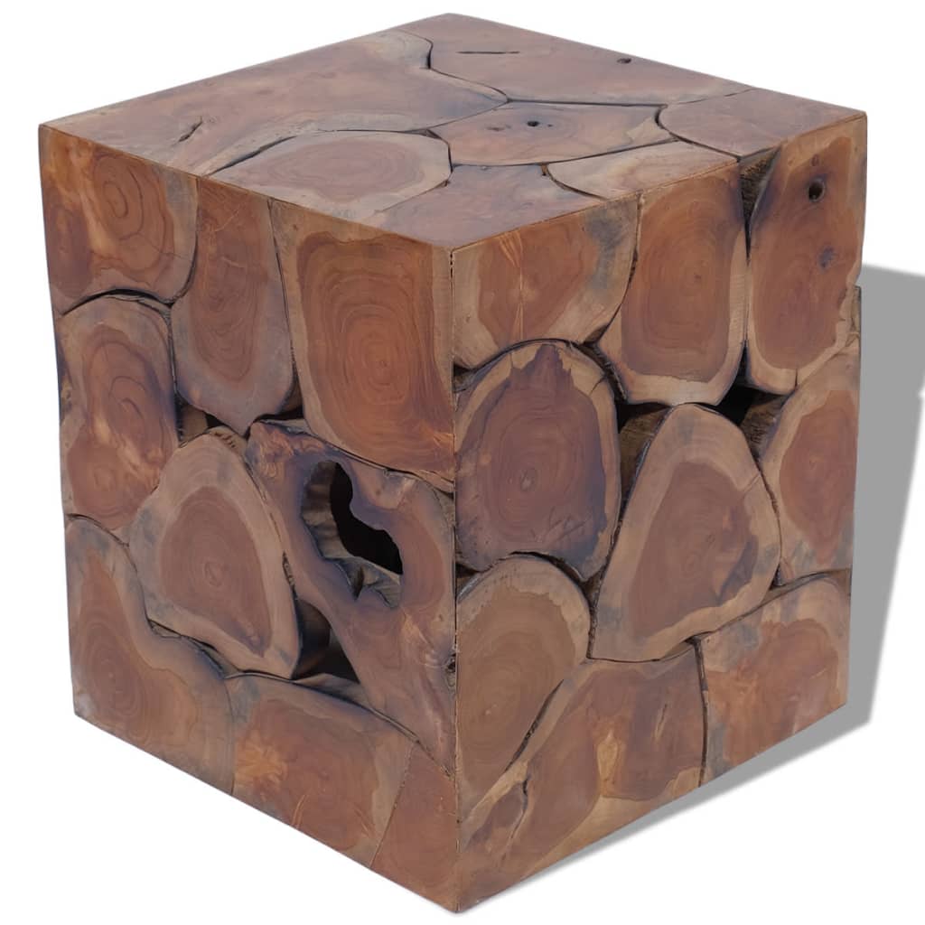 Stool Solid Teak Wood - The Home Maker
