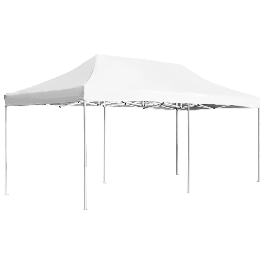 Professional Folding Party Tent Aluminium 6x3 m White - Style and Chic