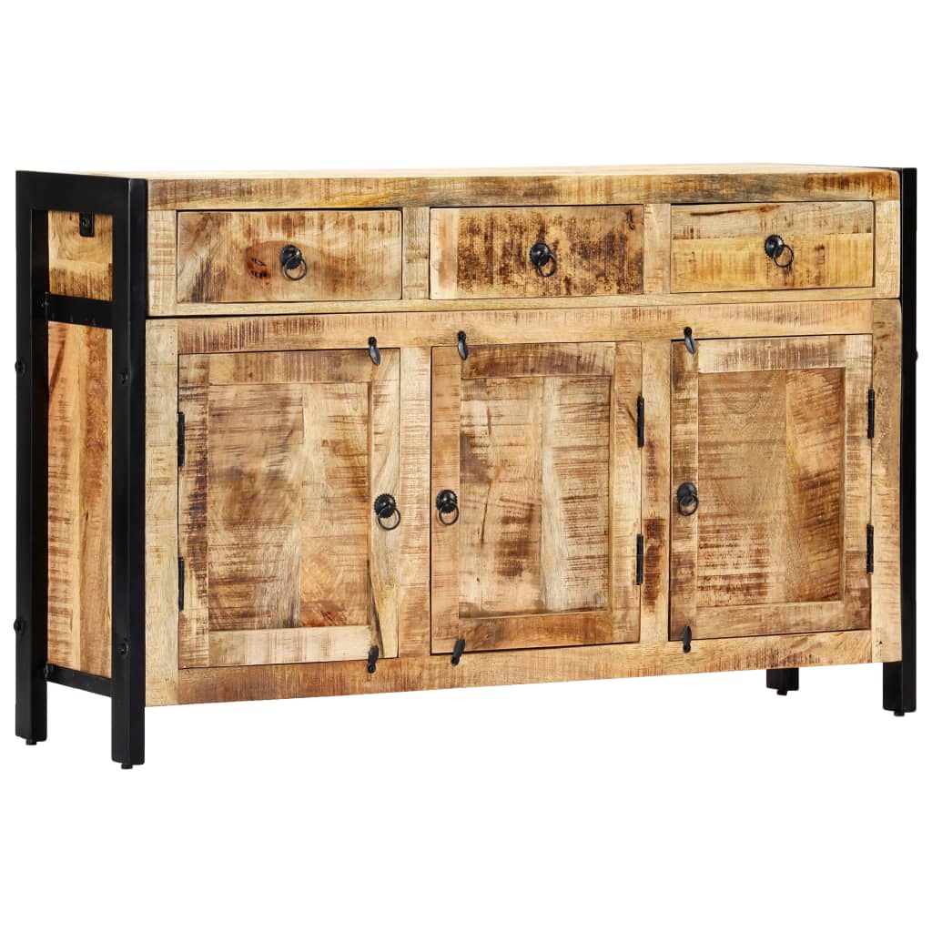 Sideboard 120x35x76 cm Solid Mango Wood - Design Hut
