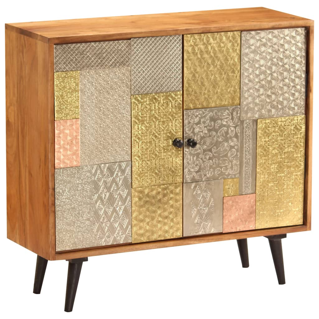 Sideboard 80x30x75 cm Solid Acacia Wood - The Home Maker