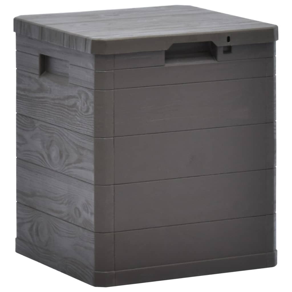 Garden Storage Box 90 L Brown - Unbeatable Bargains