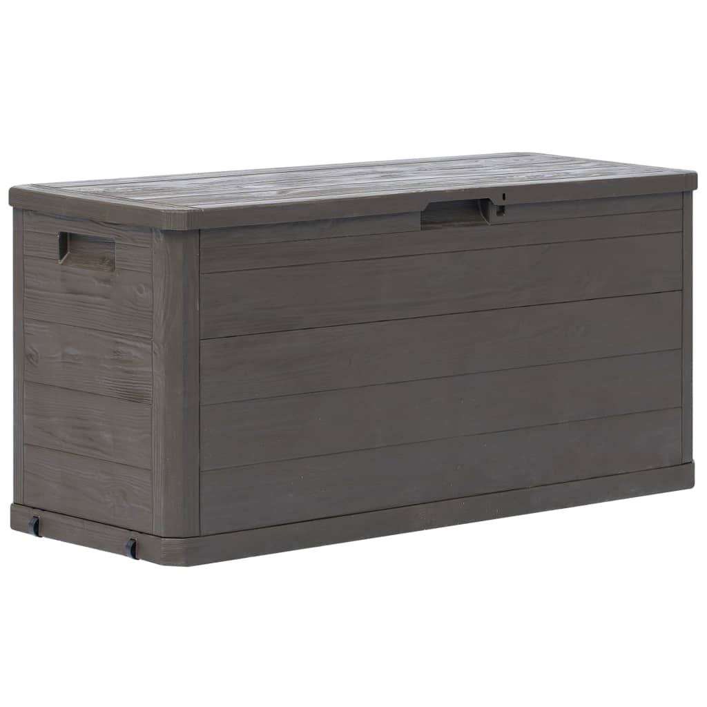 Garden Storage Box 280 L Brown - Merkel Designers