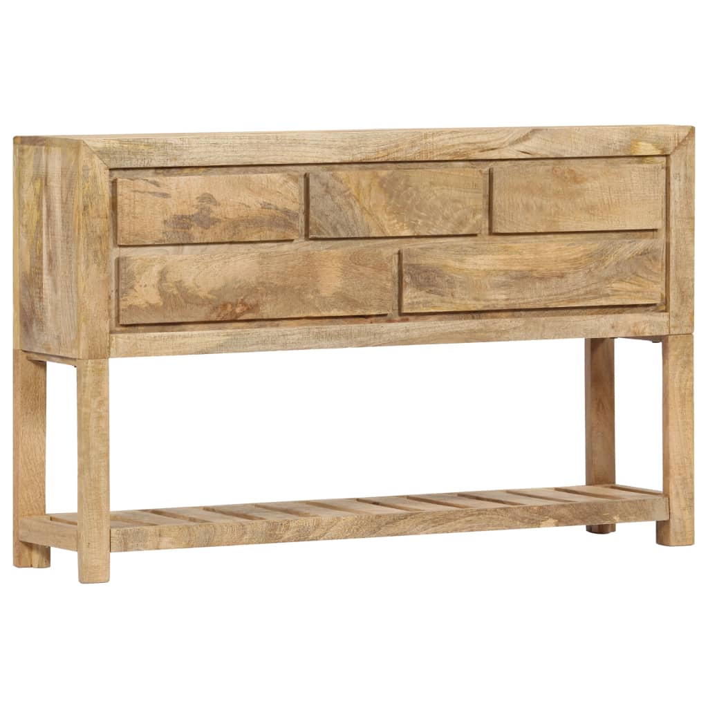 Sideboard 120x30x75 cm Solid Mango Wood - Design Hut
