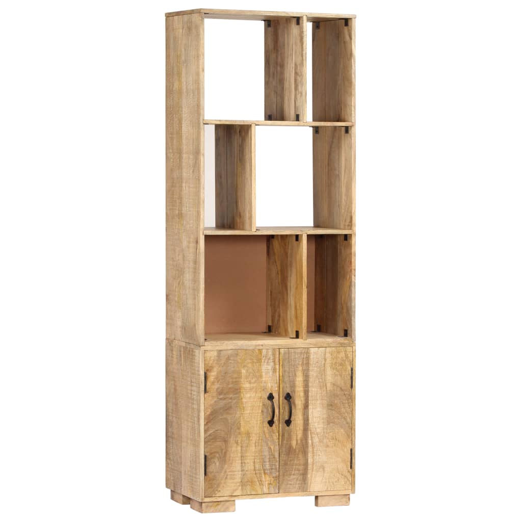 Bookshelf 60x35x180 cm Solid Mango Wood - Merkel Designers