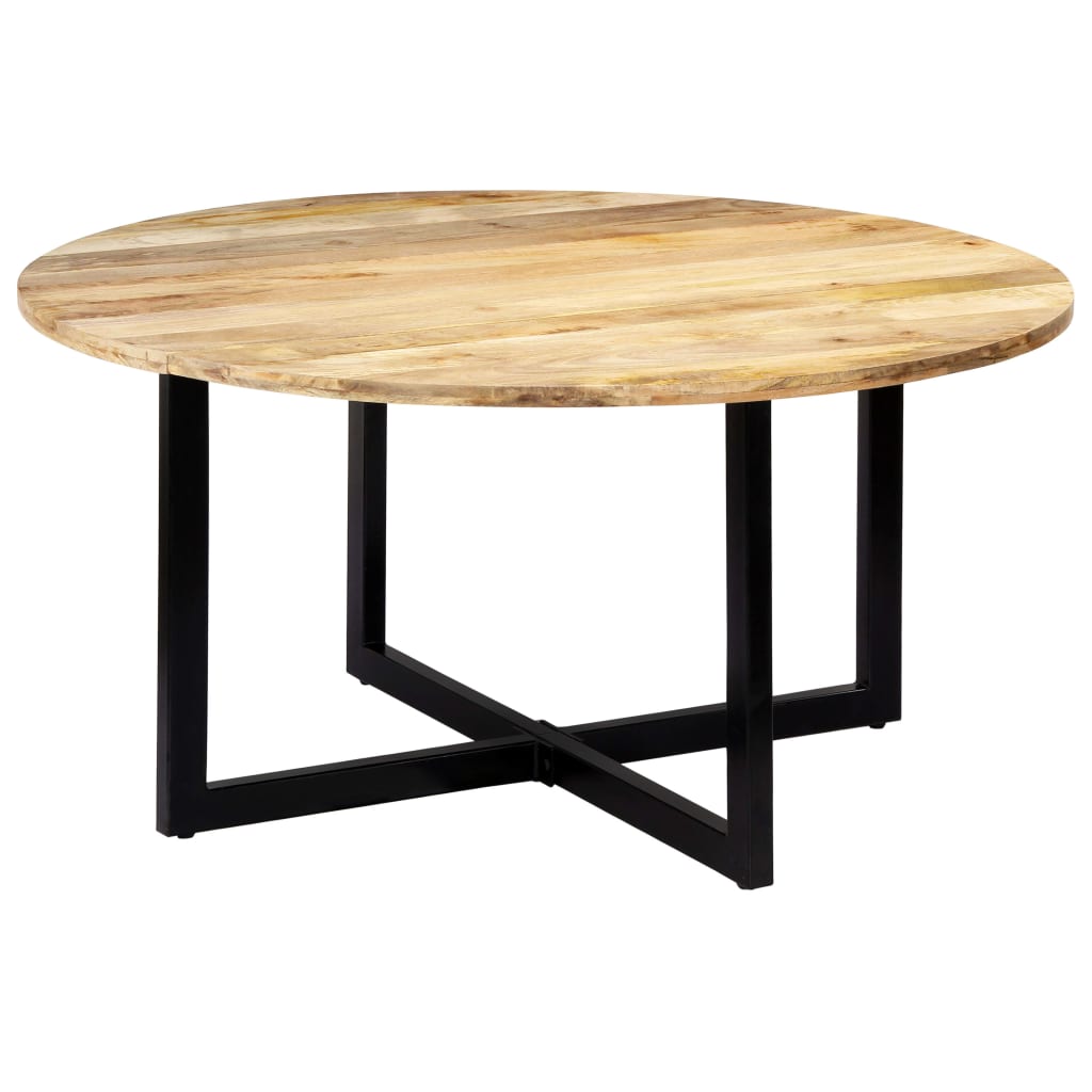 Dining Table 150x73 cm Solid Mango Wood - Design Hut