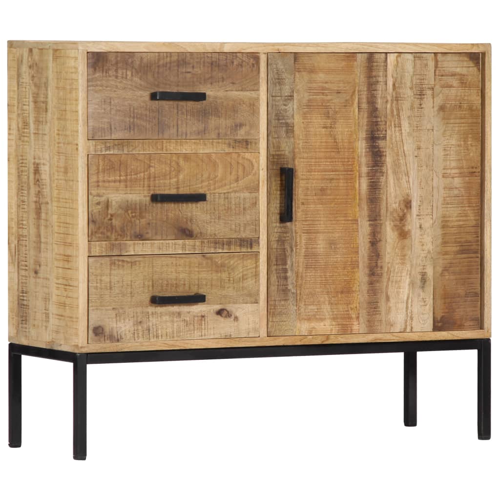 Sideboard 88x30x71 cm Solid Mango Wood - All Things Good