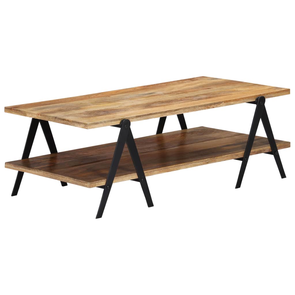 Coffee Table 115x60x40 cm Solid Mango Wood - Design Hut