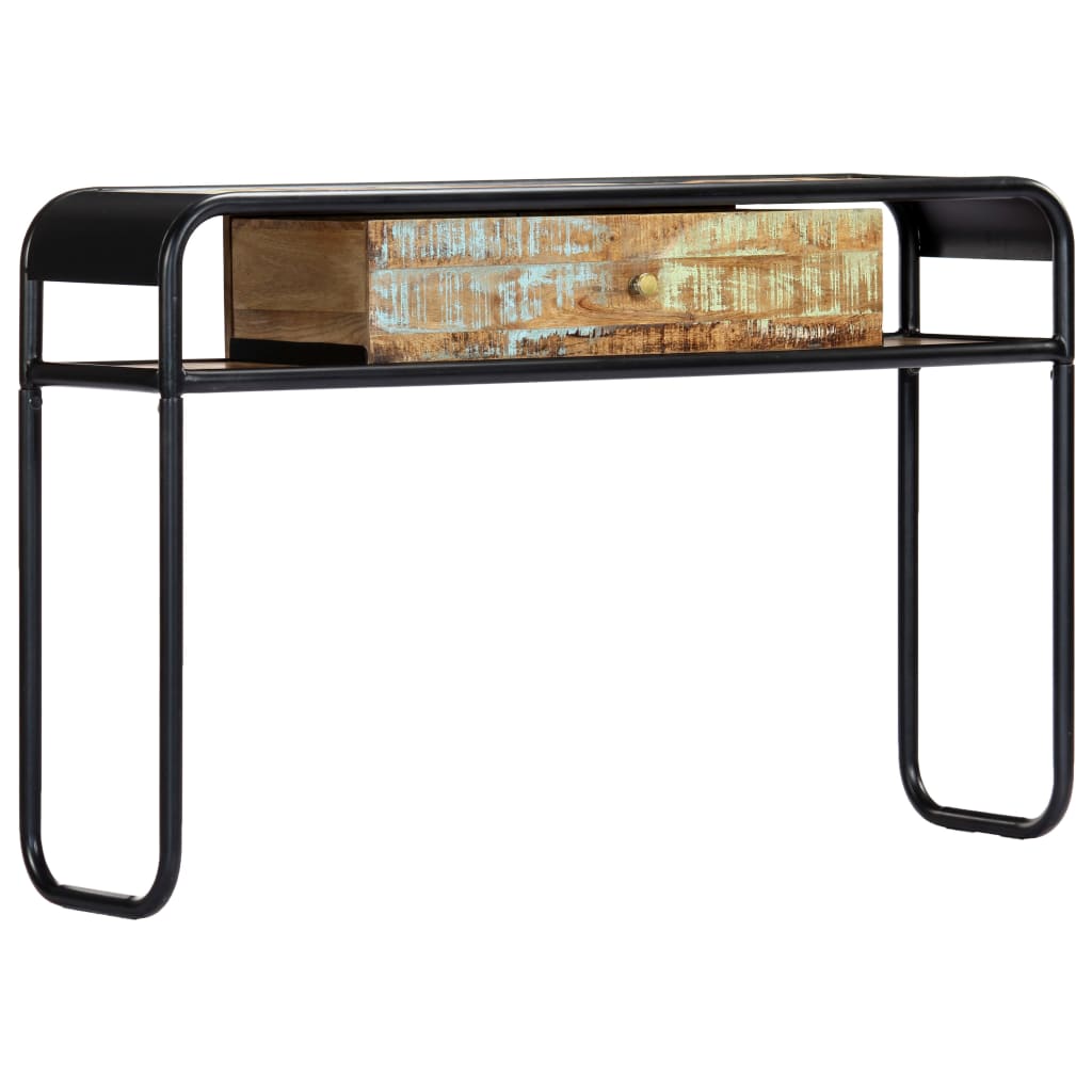 Console Table 118x30x75 cm Solid Reclaimed Wood - Design Hut