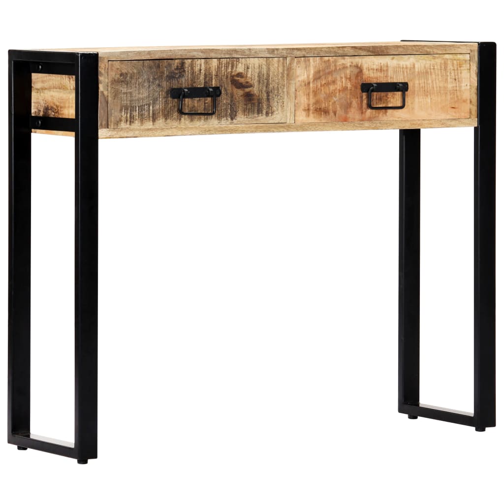 Console Table 90x30x75 cm Solid Mango Wood - Millennium Furniture