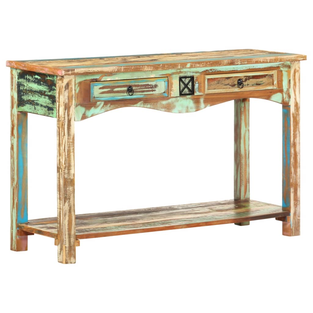 Console Table 120x40x75 cm Solid Reclaimed Wood - Merkel Designers