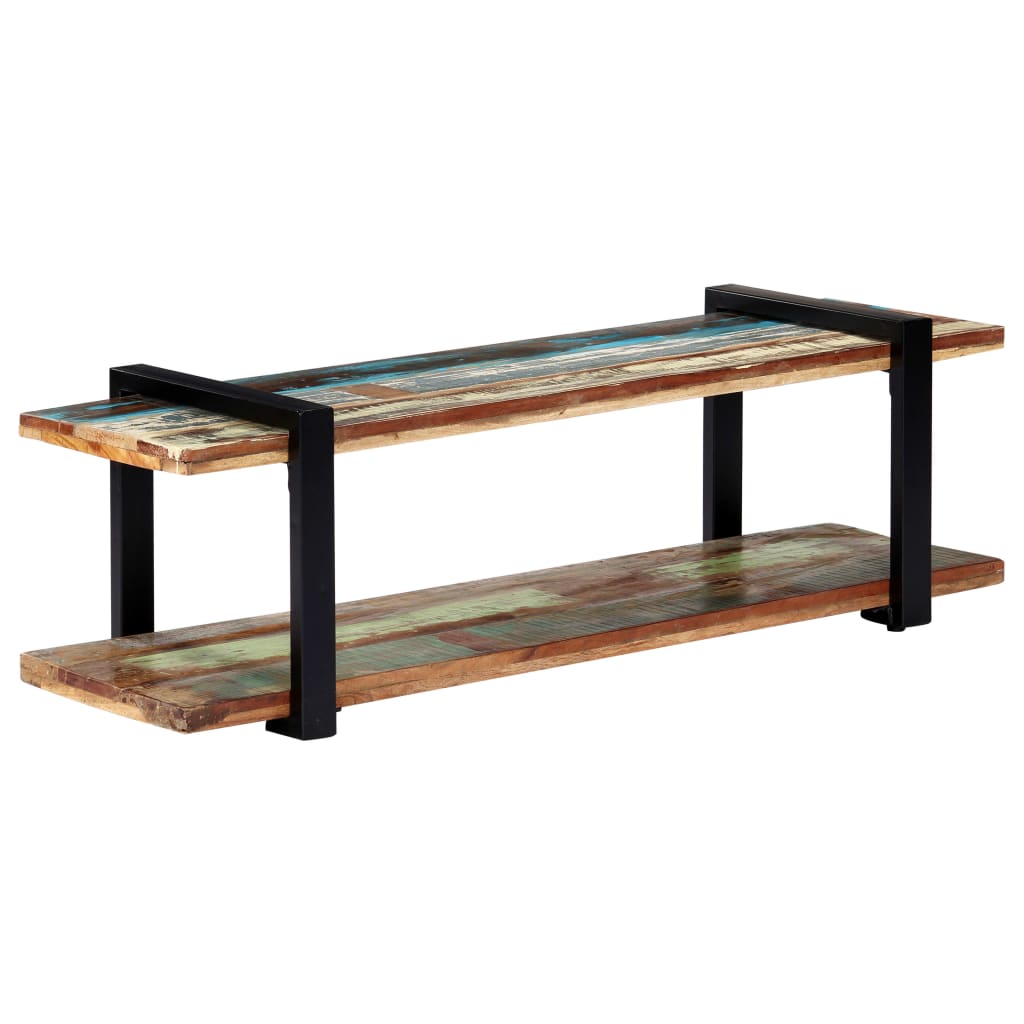 TV Cabinet 130x40x40 cm Solid Reclaimed Wood - All Things Good