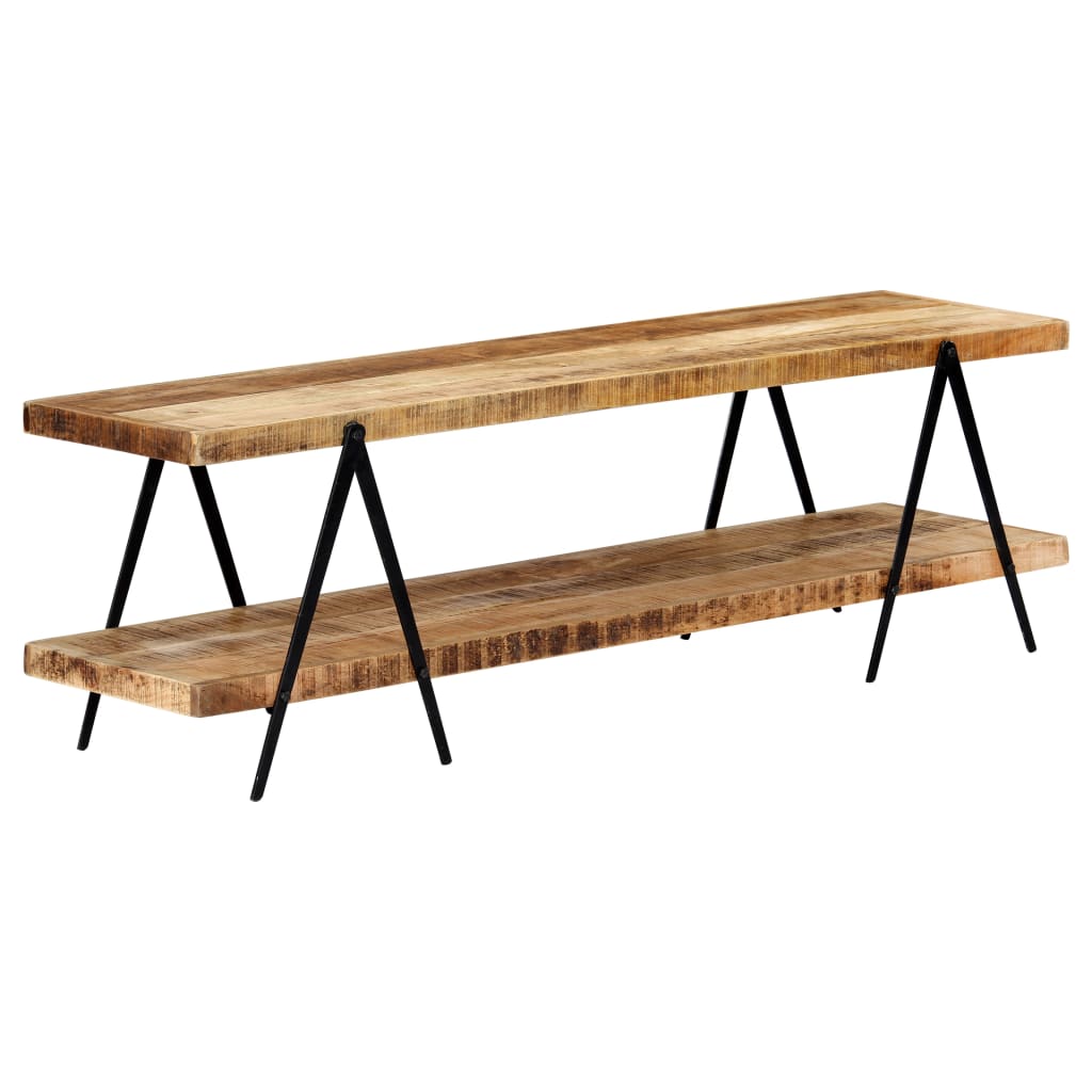 TV Cabinet 160x40x50 cm Solid Mango Wood - Casper Homes