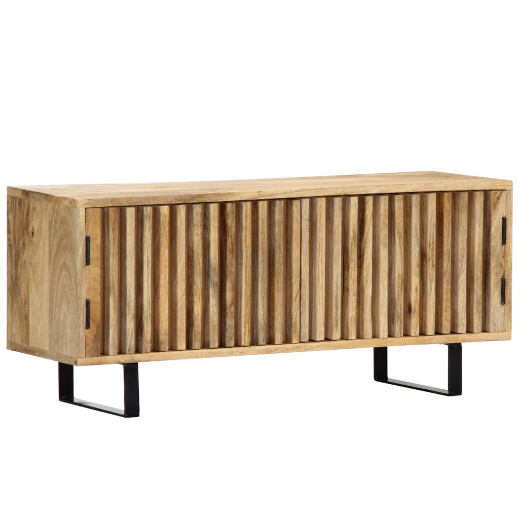 TV Cabinet 90x30x40 cm Solid Mango Wood - The Home Maker