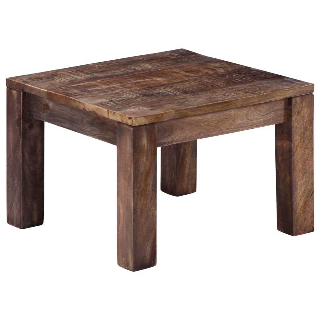 Coffee Table 50x50x35 cm Solid Mango Wood - Millennium Furniture