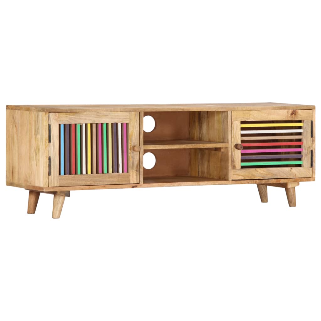 TV Cabinet 120x30x40 cm Solid Mango Wood - Tyrell & Tyrell