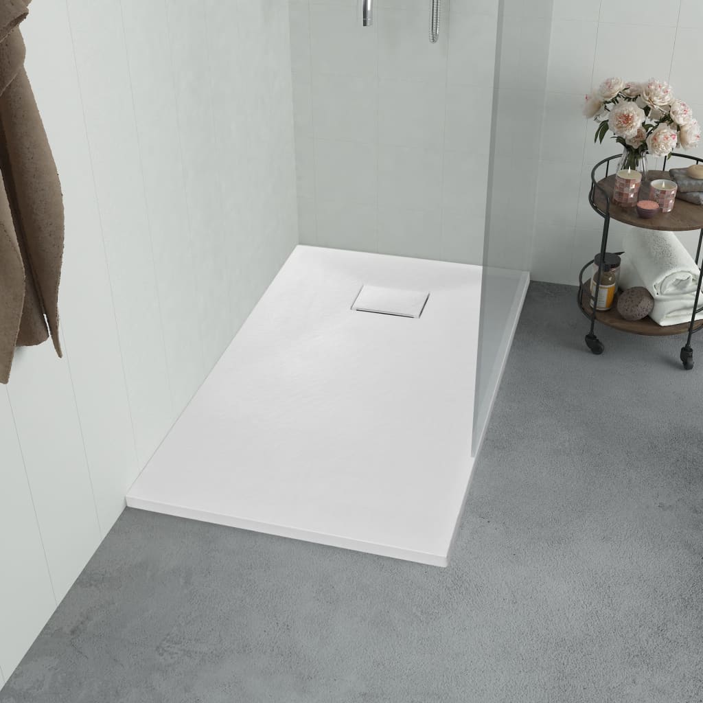 Shower Base Tray SMC White 80x80cm - The Home Maker