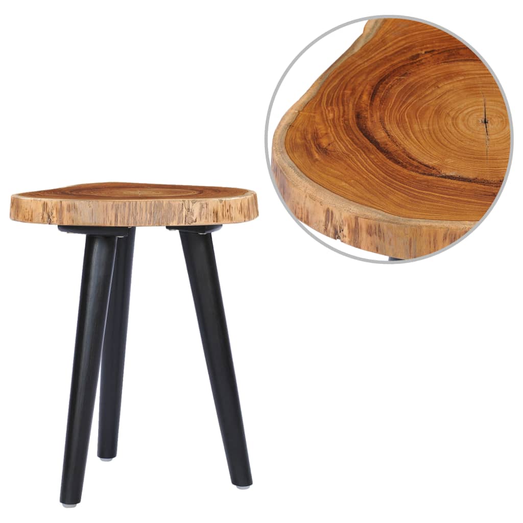 Coffee Table 40x45 cm Solid Teak - Unbeatable Bargains