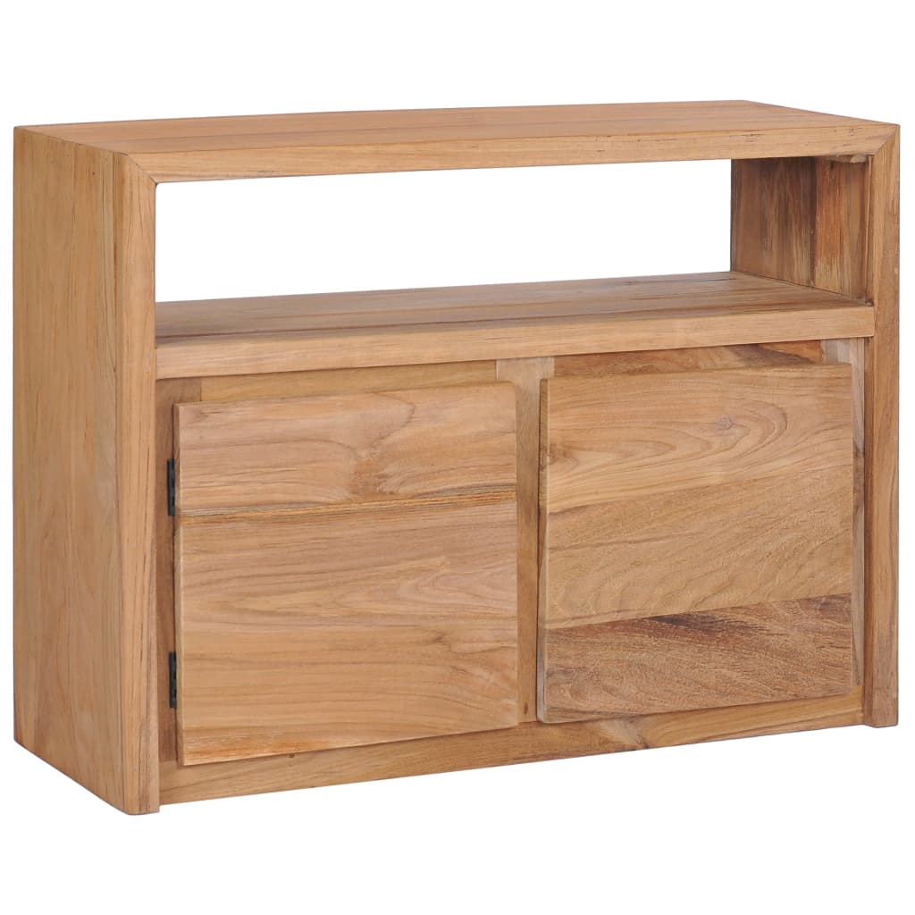 Sideboard 80x30x60 cm Solid Teak Wood - Brittle & Co