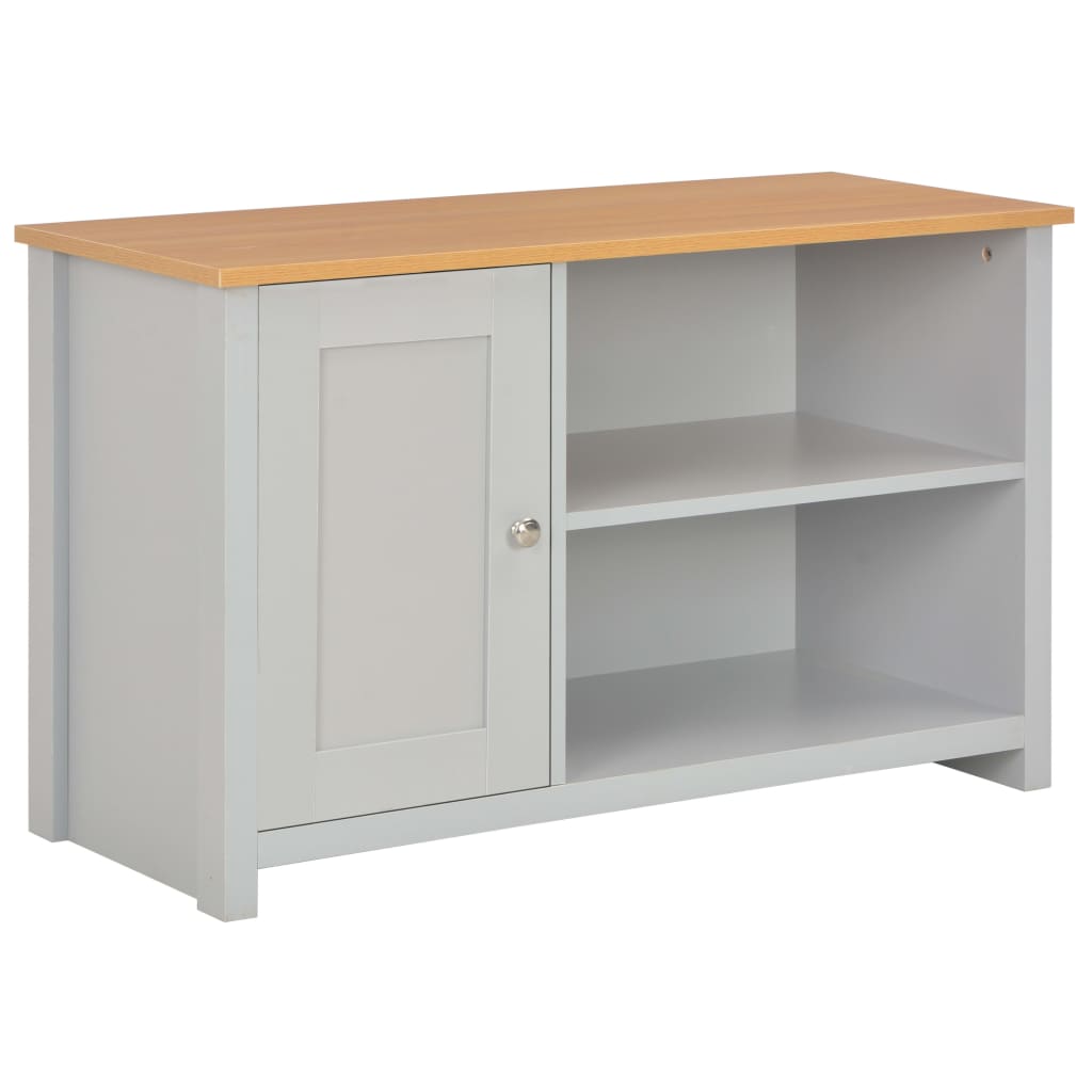 TV Cabinet Grey 95x39x58 cm - Brittle & Co