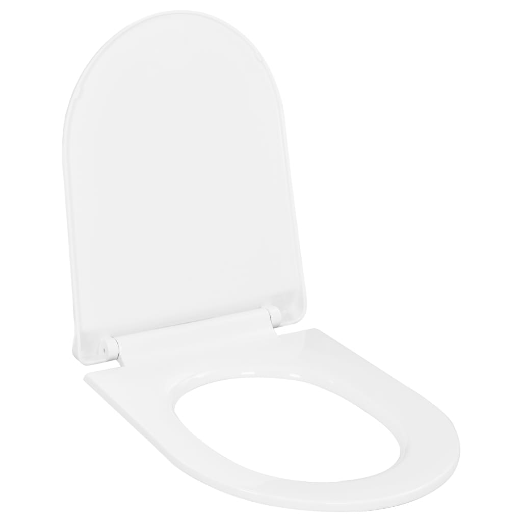 Soft-close Toilet Seat with Quick-release Design White - Discount Dealers