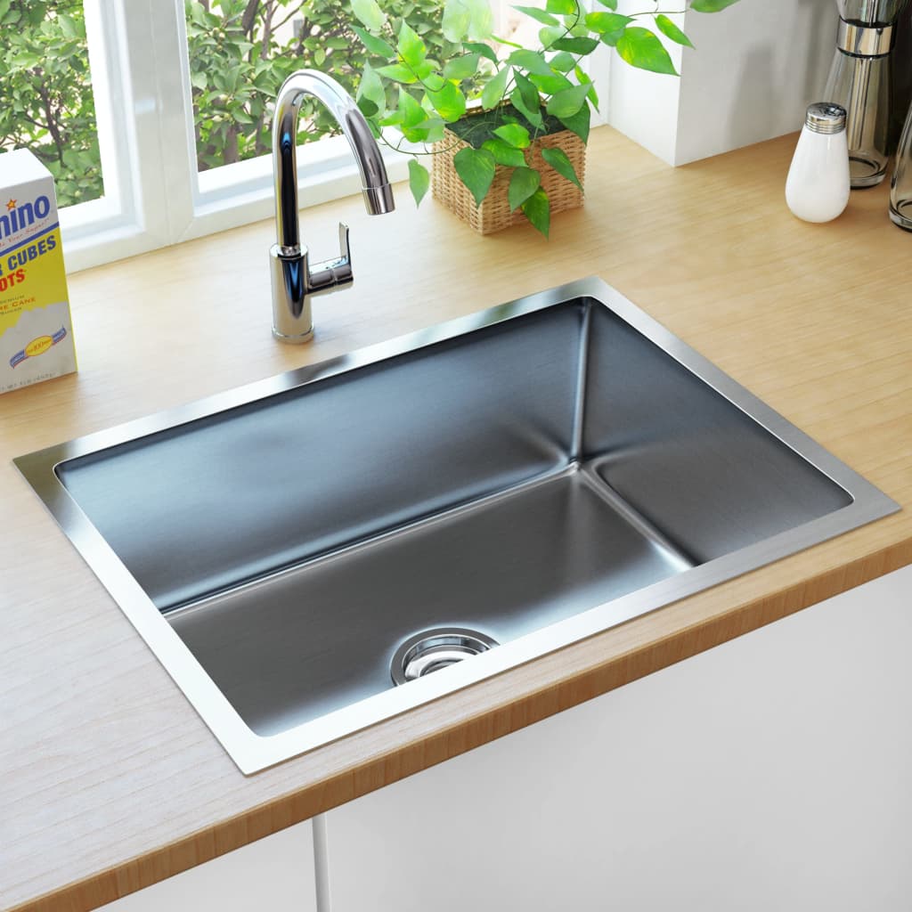 Handmade Kitchen Sink Stainless Steel - Tyrell & Tyrell