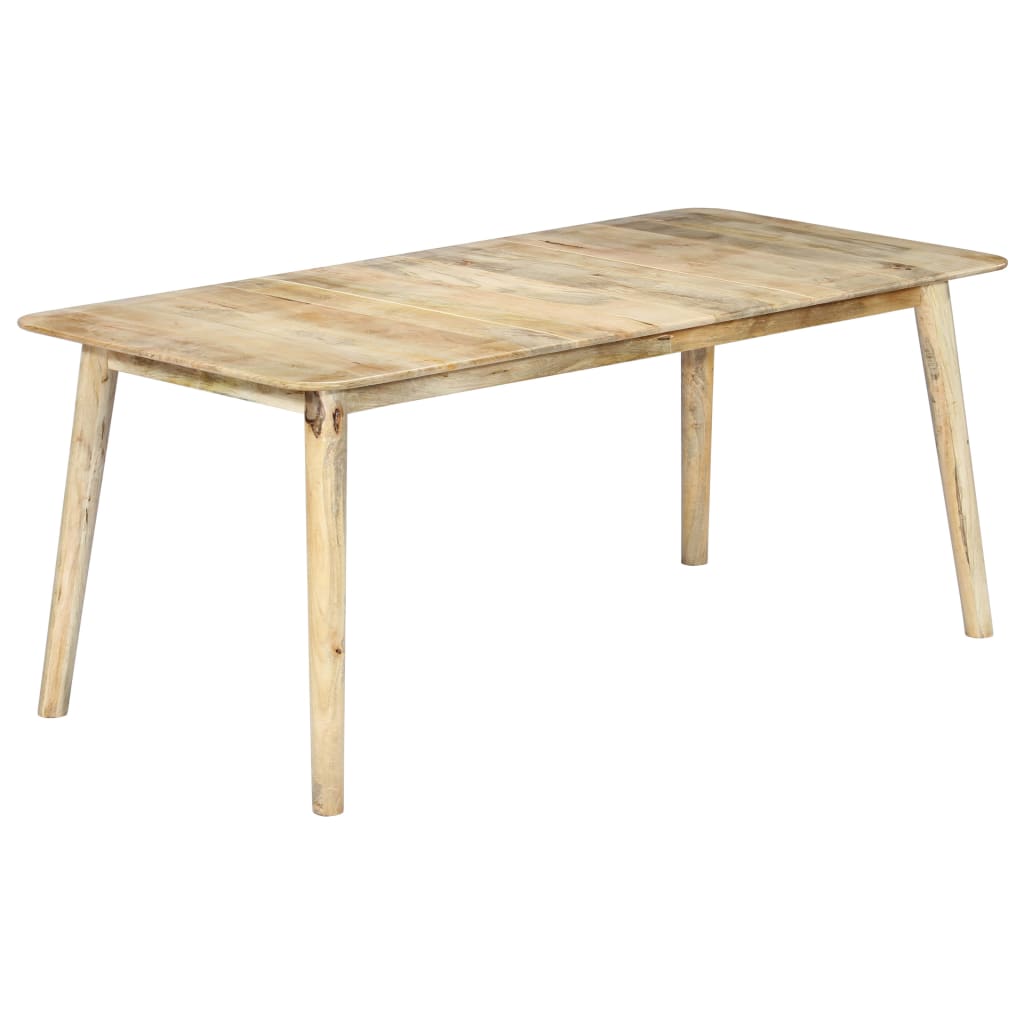Dining Table 180x90x76 cm Solid Mango Wood - The Home Maker