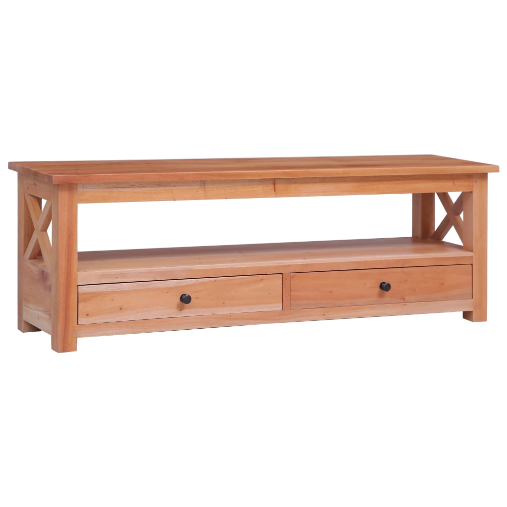 TV Cabinet 120x30x40 cm Solid Mahogany Wood - Sid & Sam