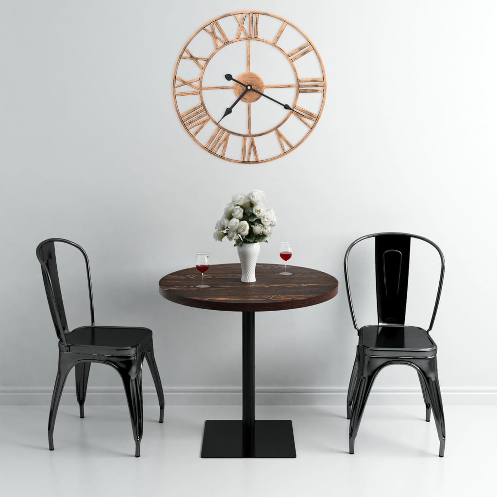Wall Clock Metal 40 cm Golden - Brittle & Co
