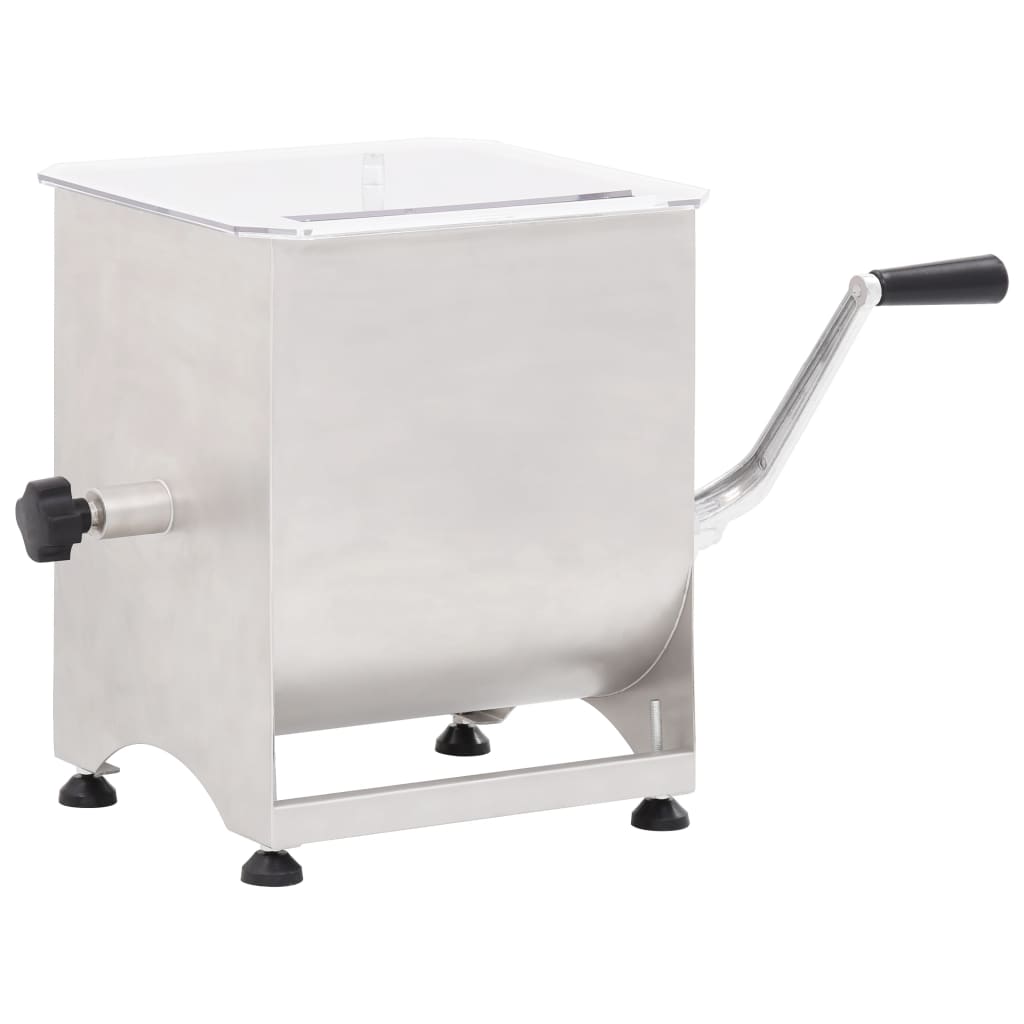 Meat Mixer with Gear Box Silver Stainless Steel - Tyrell & Tyrell