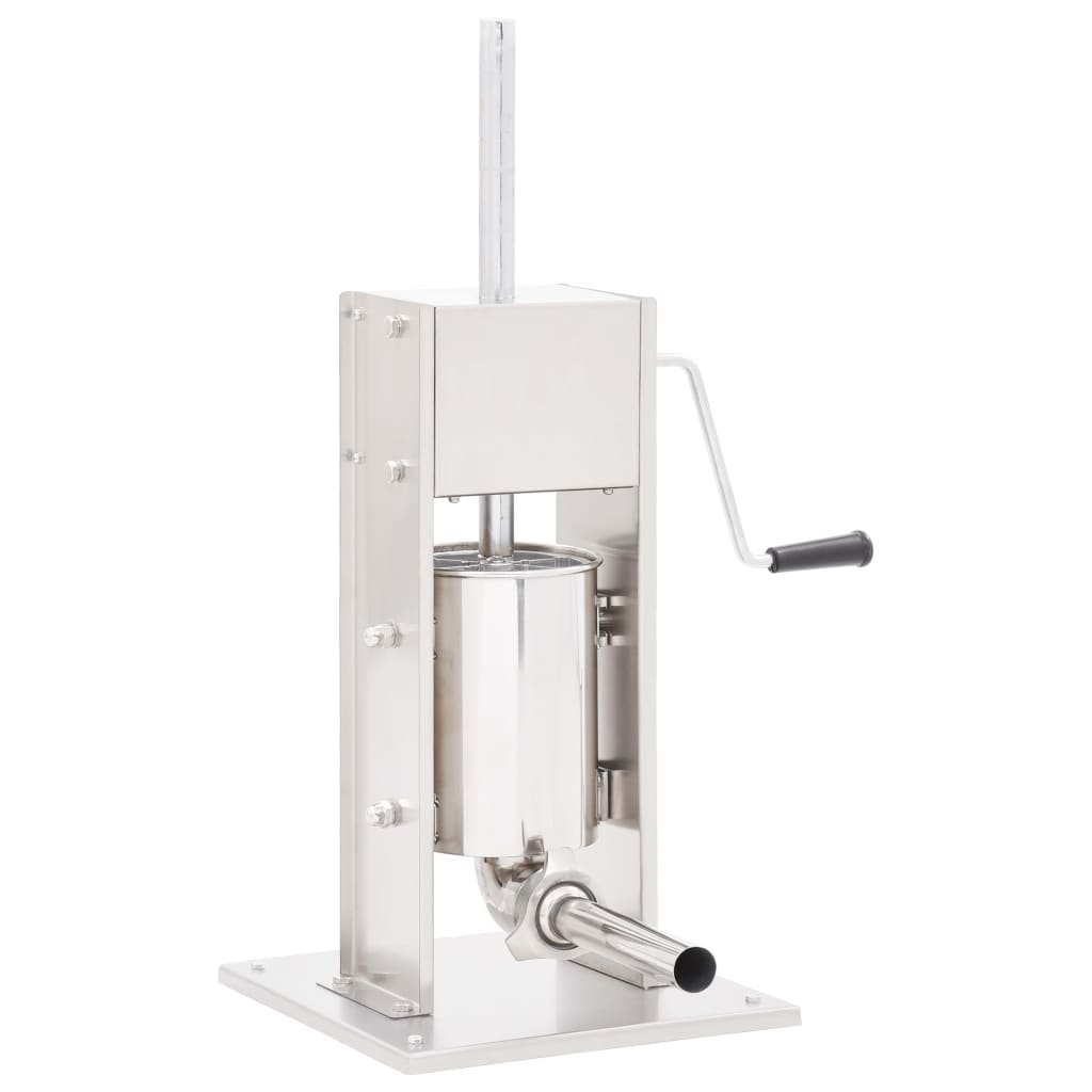 Manual Sausage Stuffer Silver 3 L Stainless Steel - Merkel Designers