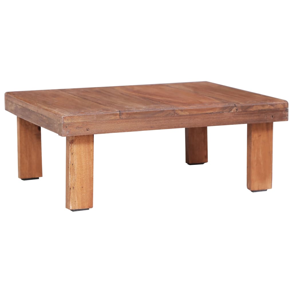 Coffee Table 60x45x23 cm Solid Reclaimed Wood - Unbeatable Bargains