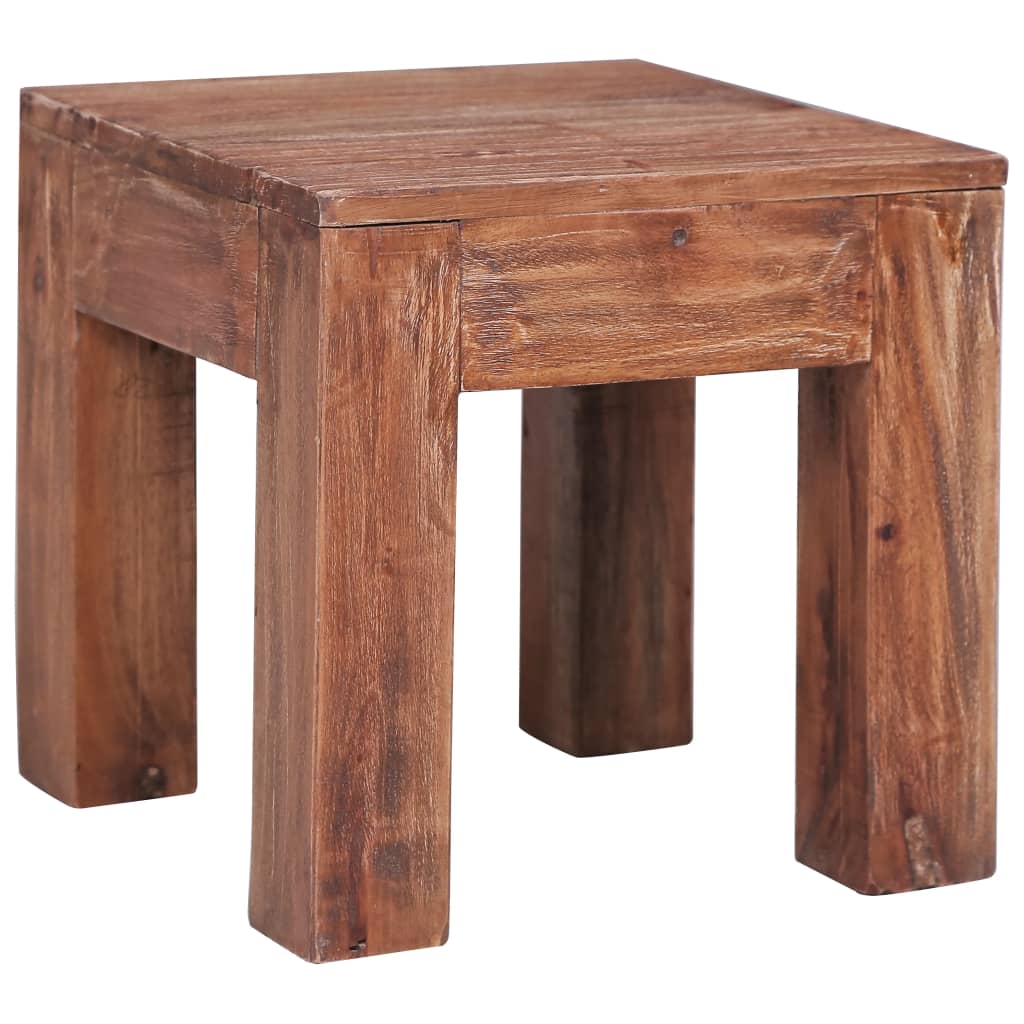 Coffee Table 30x30x30 cm Solid Reclaimed Wood - Tyrell & Tyrell